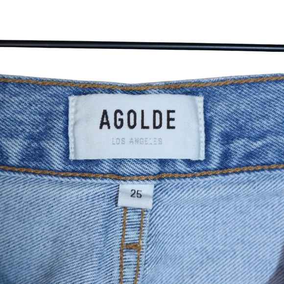 Agolde Pinch Waist High Rise Kick Riptide - Picture 8 of 11